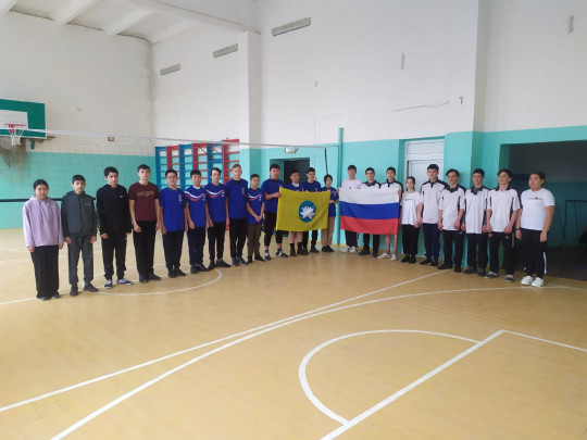 Турнир по волейболу памяти воина -интернационалиста В.Манджиева.